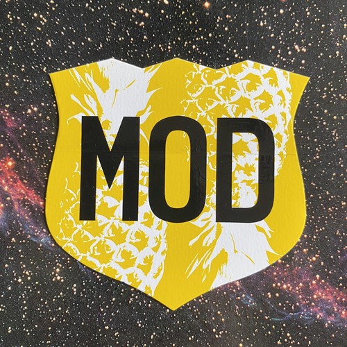 Mod pizza sticker decal - mod,